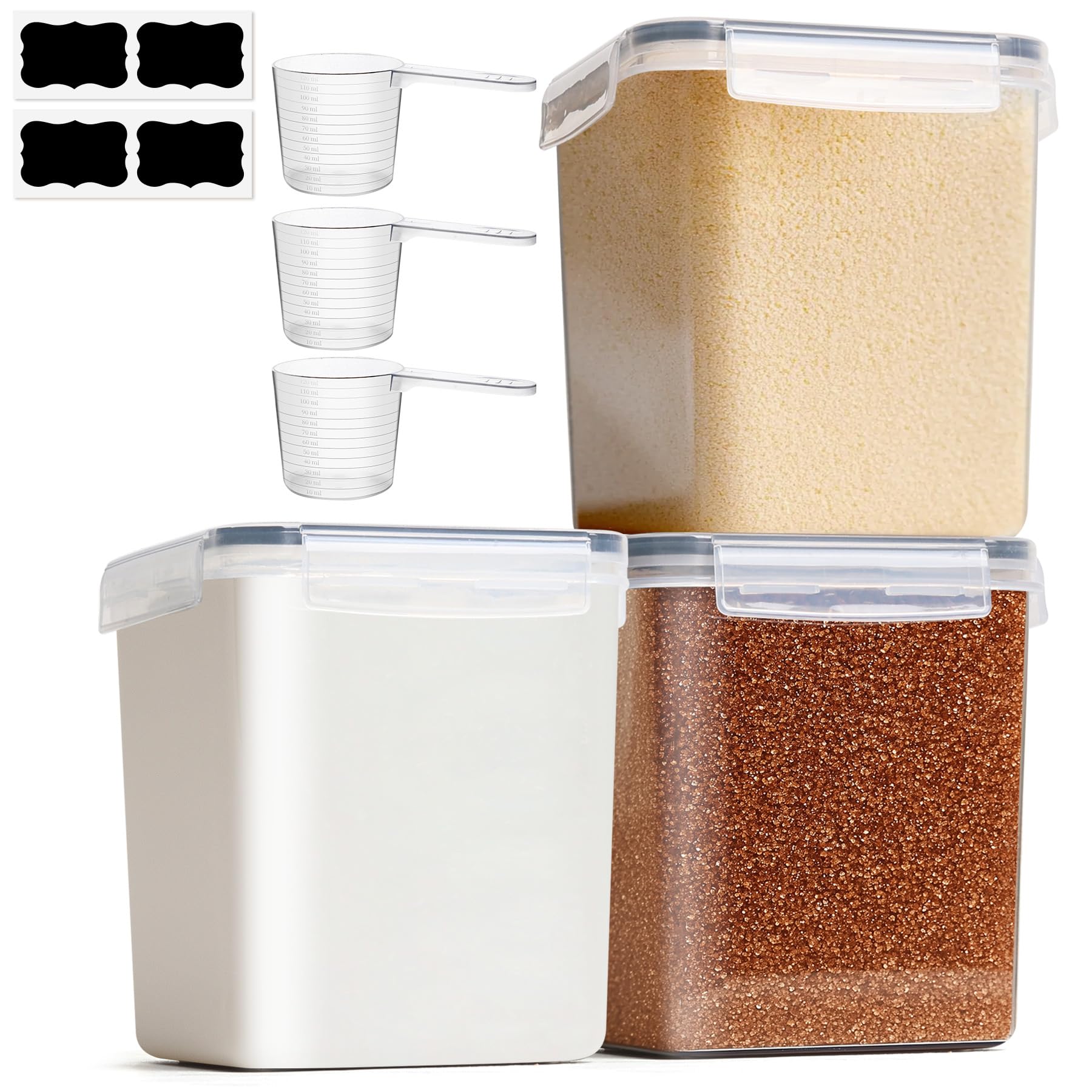 Vorratsgläser Set – Luftdicht, aus Glas